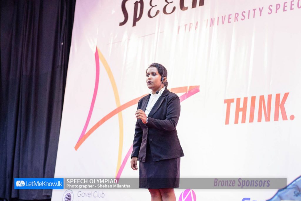 The Best Prepared Speaker, Malindi Jayathunga